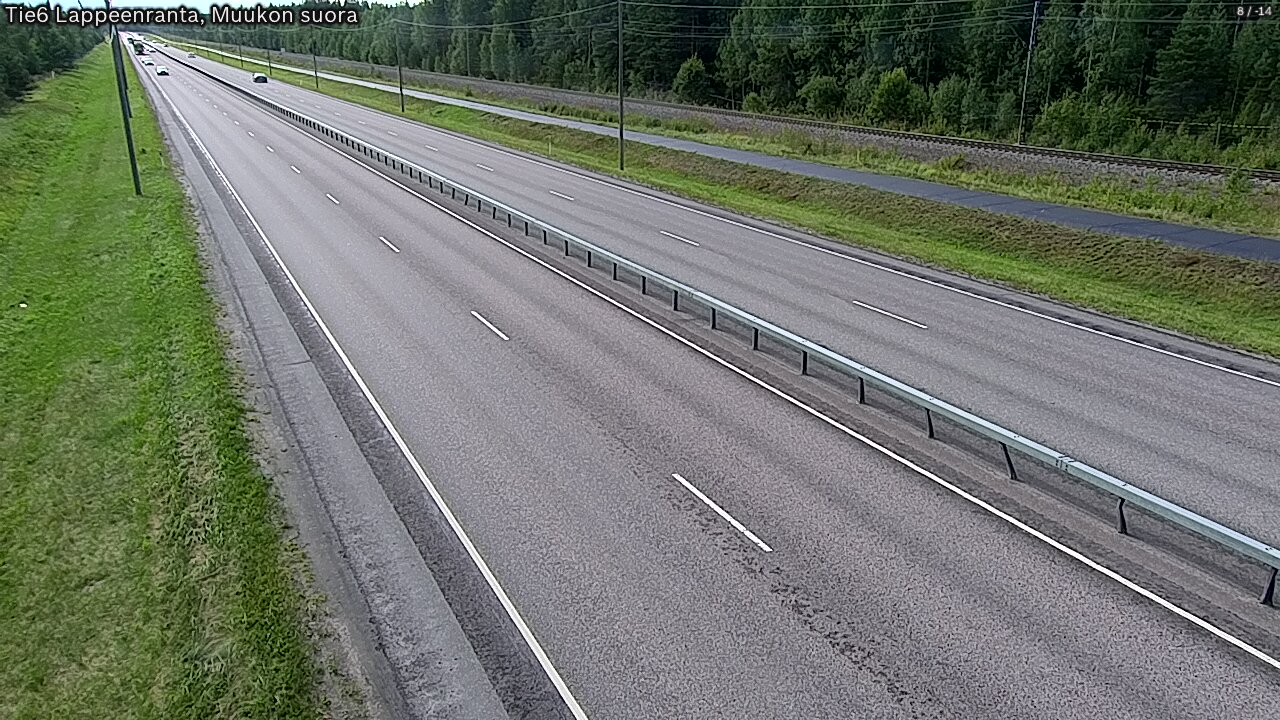 Kelikamerat Kuva Tie 6 Lappeenranta, Muukon suora, Lappeenranta, Etelä-Karjala