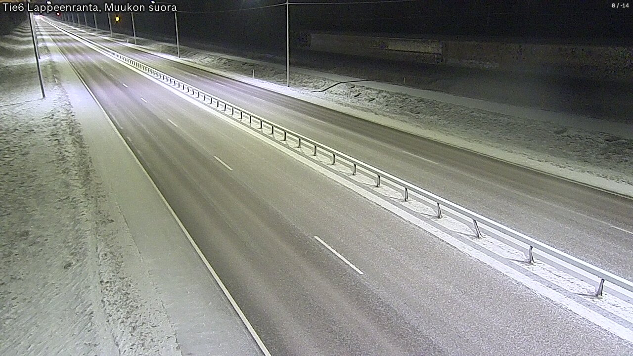 Kelikamerat Kuva Tie 6 Lappeenranta, Muukon suora, Lappeenranta, Etelä-Karjala