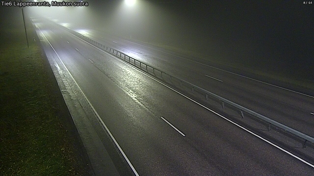 Kelikamerat Kuva Tie 6 Lappeenranta, Muukon suora, Lappeenranta, Etelä-Karjala