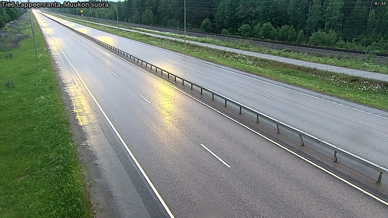 Kelikamerat Kuva Tie 6 Lappeenranta, Muukon suora, Lappeenranta, Etelä-Karjala