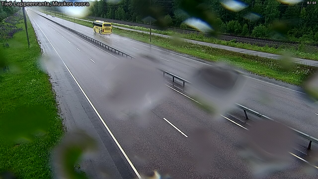 Kelikamerat Kuva Tie 6 Lappeenranta, Muukon suora, Lappeenranta, Etelä-Karjala