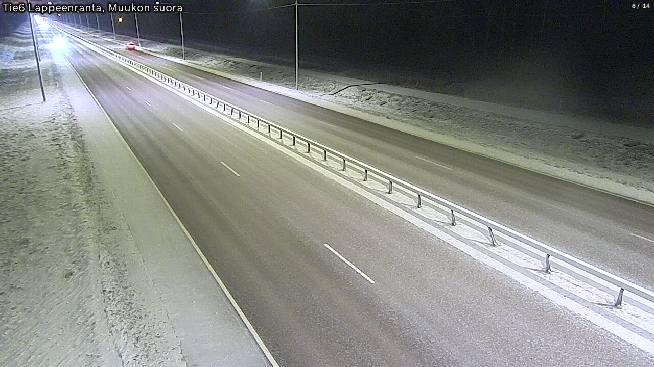 Kelikamerat Kuva Tie 6 Lappeenranta, Muukon suora, Lappeenranta, Etelä-Karjala