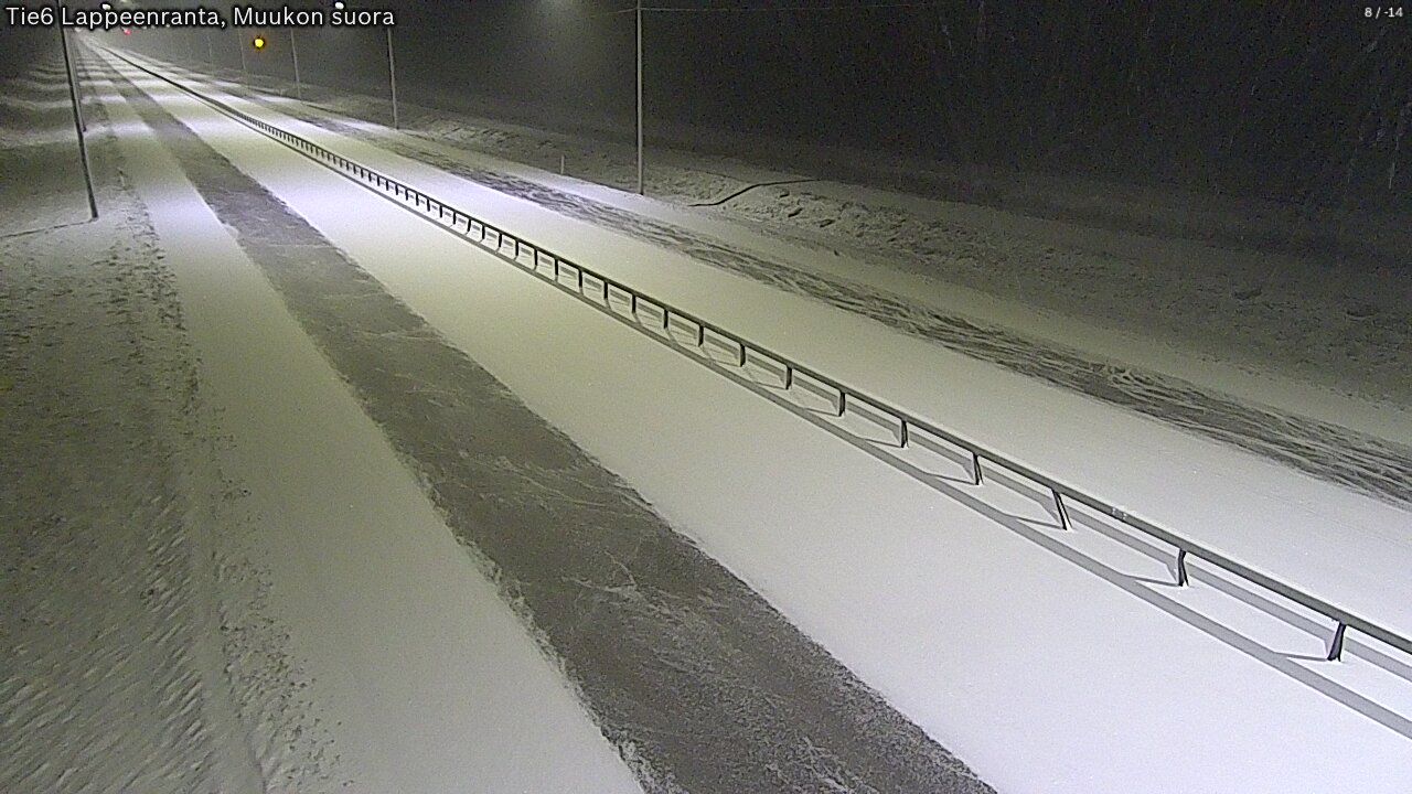 Kelikamerat Kuva Tie 6 Lappeenranta, Muukon suora, Lappeenranta, Etelä-Karjala