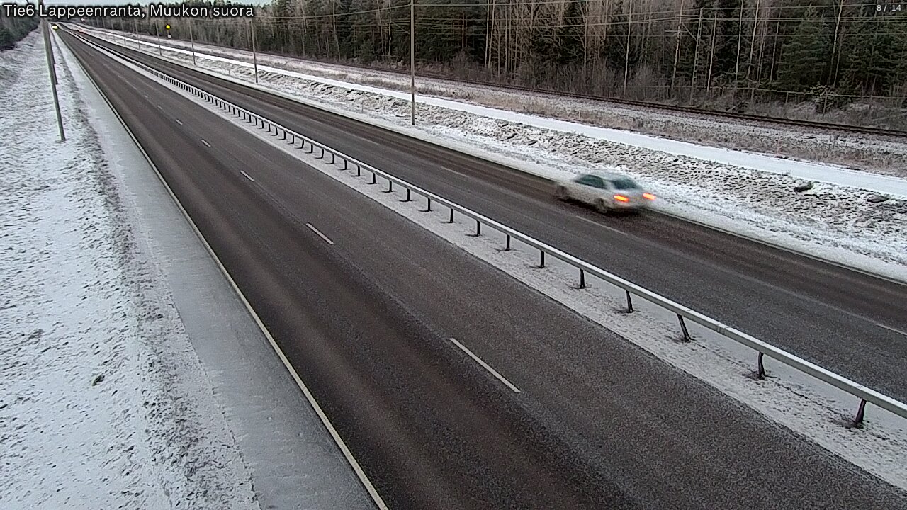 Kelikamerat Kuva Tie 6 Lappeenranta, Muukon suora, Lappeenranta, Etelä-Karjala