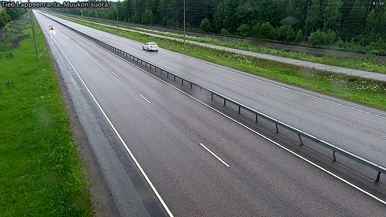 Kelikamerat Kuva Tie 6 Lappeenranta, Muukon suora, Lappeenranta, Etelä-Karjala