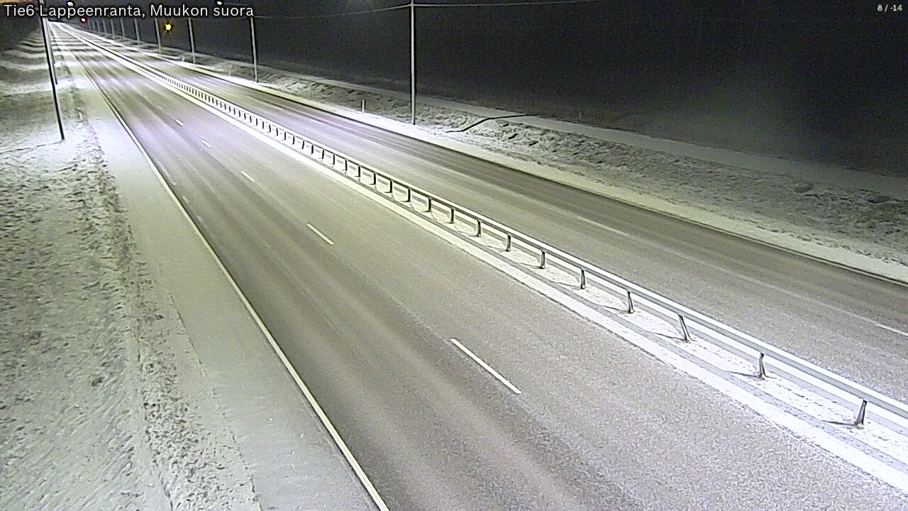 Kelikamerat Kuva Tie 6 Lappeenranta, Muukon suora, Lappeenranta, Etelä-Karjala