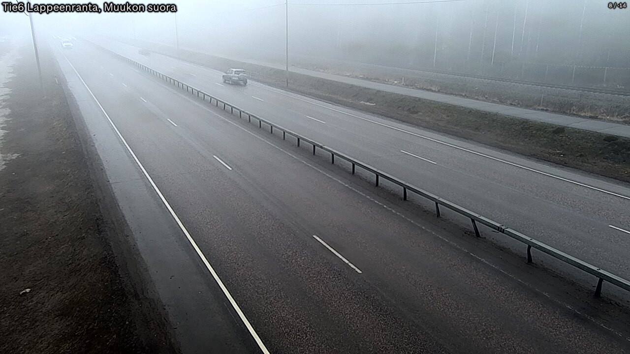 Kelikamerat Kuva Tie 6 Lappeenranta, Muukon suora, Lappeenranta, Etelä-Karjala