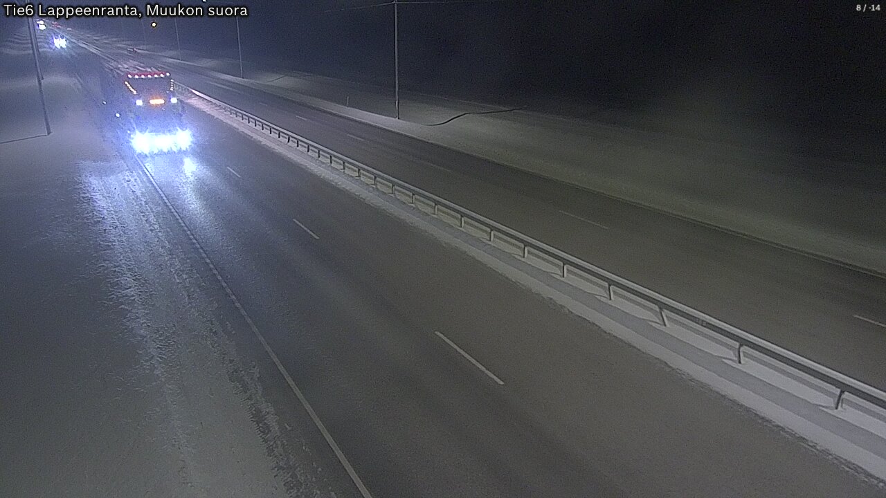 Kelikamerat Kuva Tie 6 Lappeenranta, Muukon suora, Lappeenranta, Etelä-Karjala