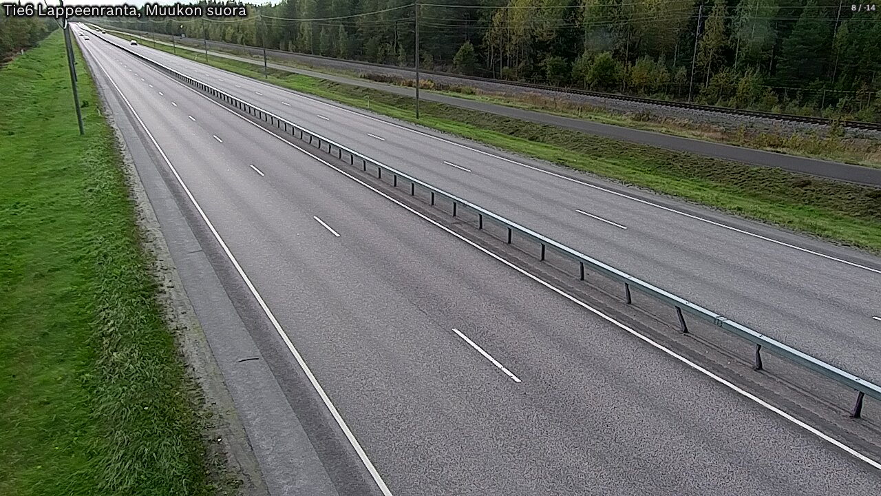 Kelikamerat Kuva Tie 6 Lappeenranta, Muukon suora, Lappeenranta, Etelä-Karjala