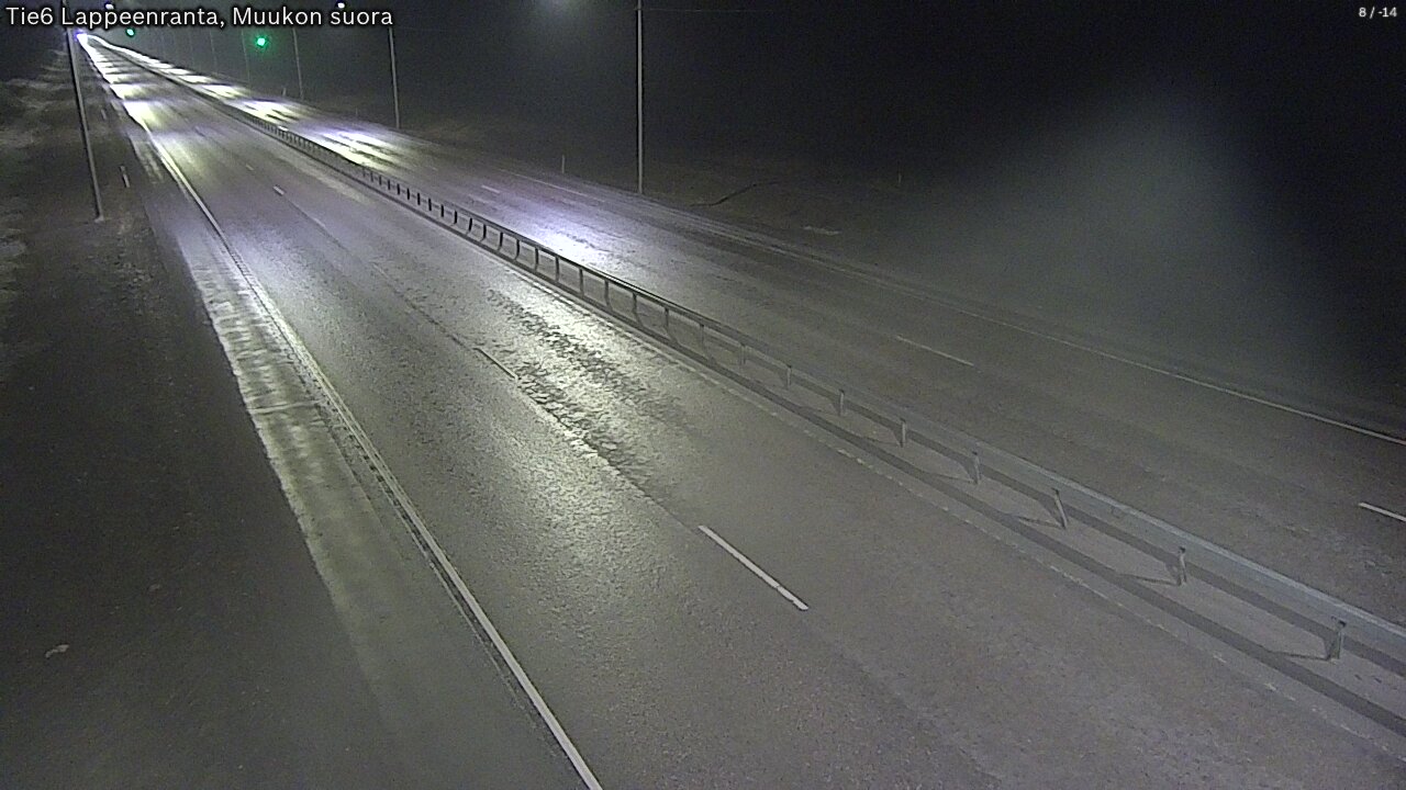 Kelikamerat Kuva Tie 6 Lappeenranta, Muukon suora, Lappeenranta, Etelä-Karjala