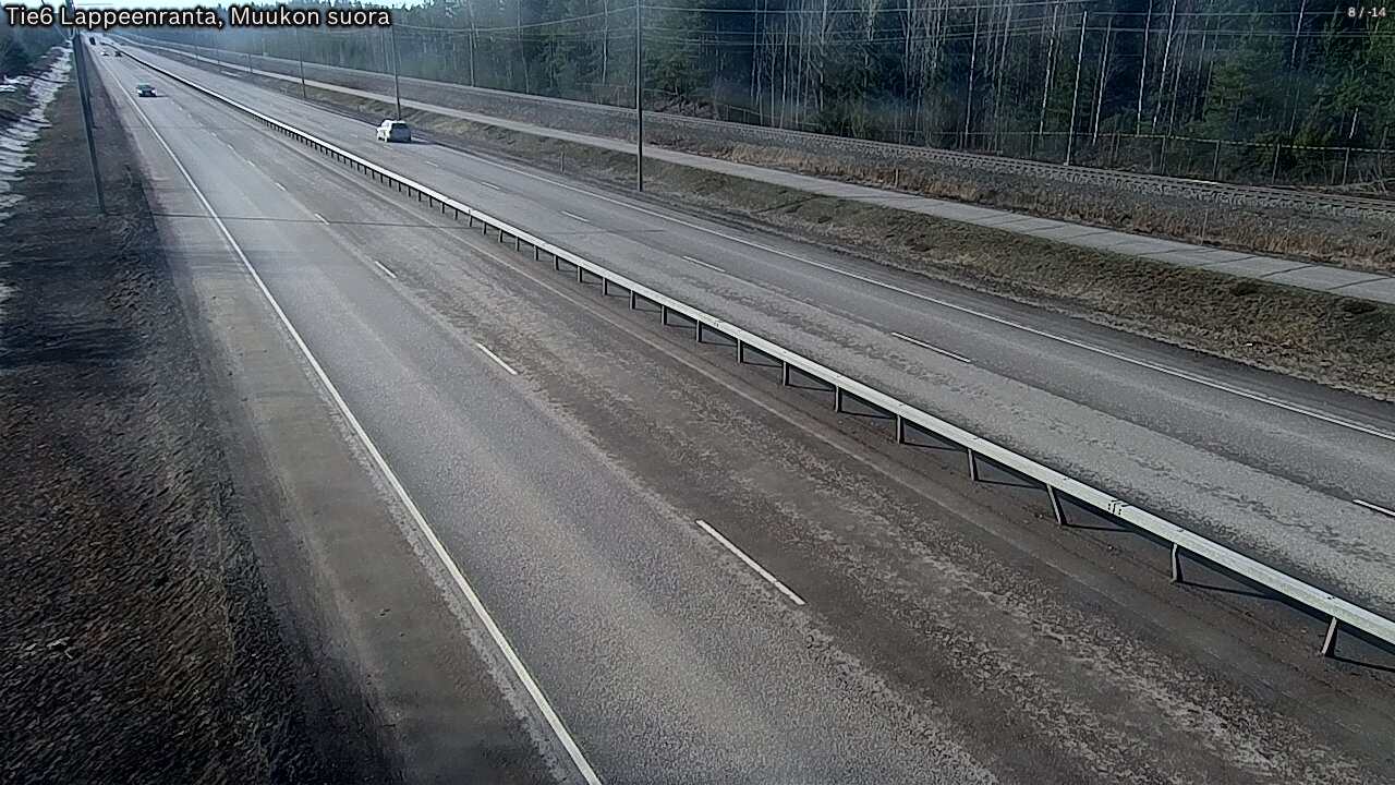 Kelikamerat Kuva Tie 6 Lappeenranta, Muukon suora, Lappeenranta, Etelä-Karjala