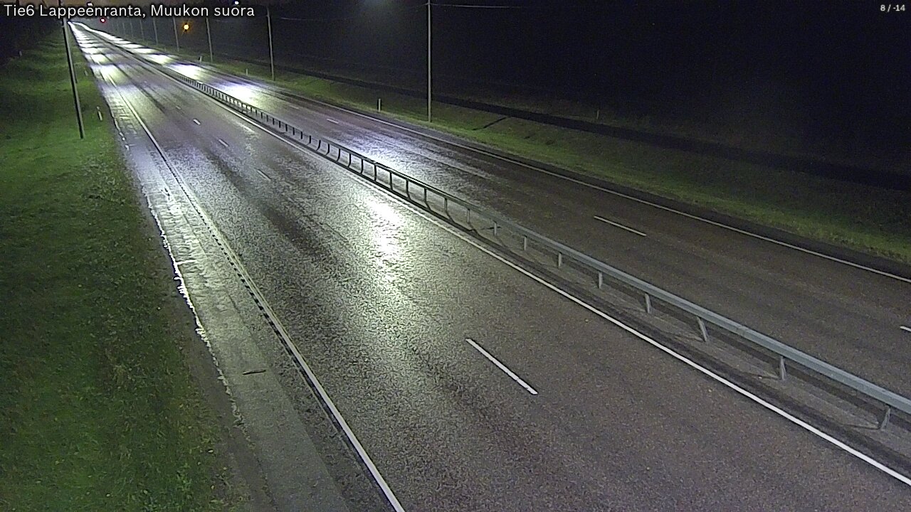 Kelikamerat Kuva Tie 6 Lappeenranta, Muukon suora, Lappeenranta, Etelä-Karjala