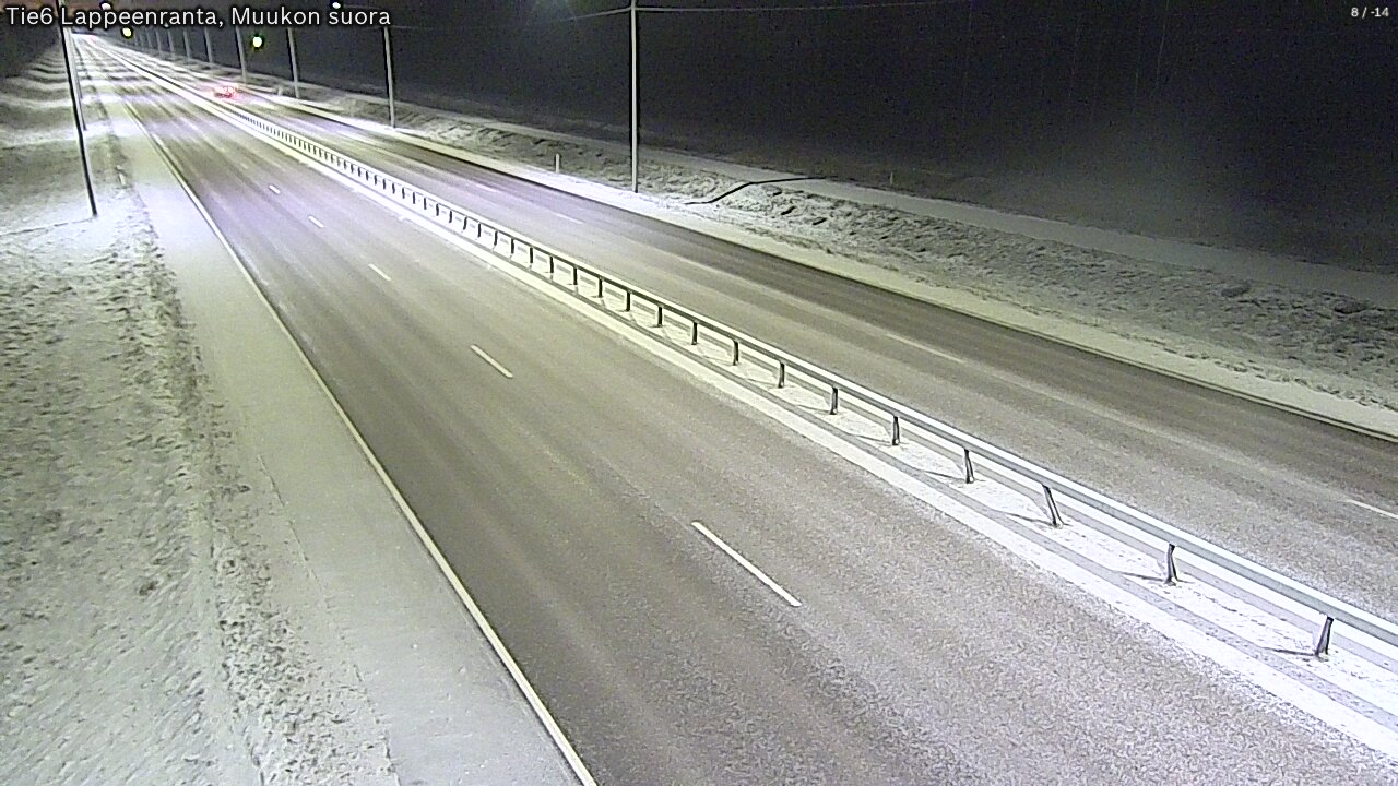 Kelikamerat Kuva Tie 6 Lappeenranta, Muukon suora, Lappeenranta, Etelä-Karjala