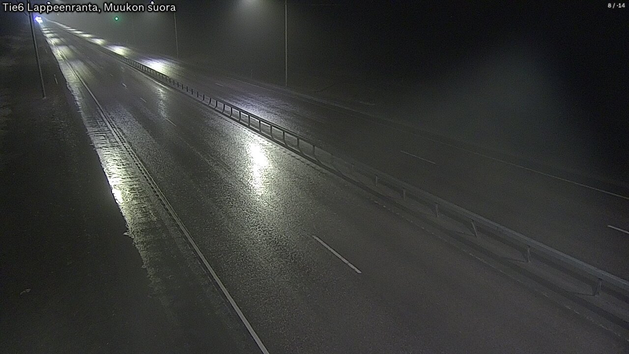 Kelikamerat Kuva Tie 6 Lappeenranta, Muukon suora, Lappeenranta, Etelä-Karjala