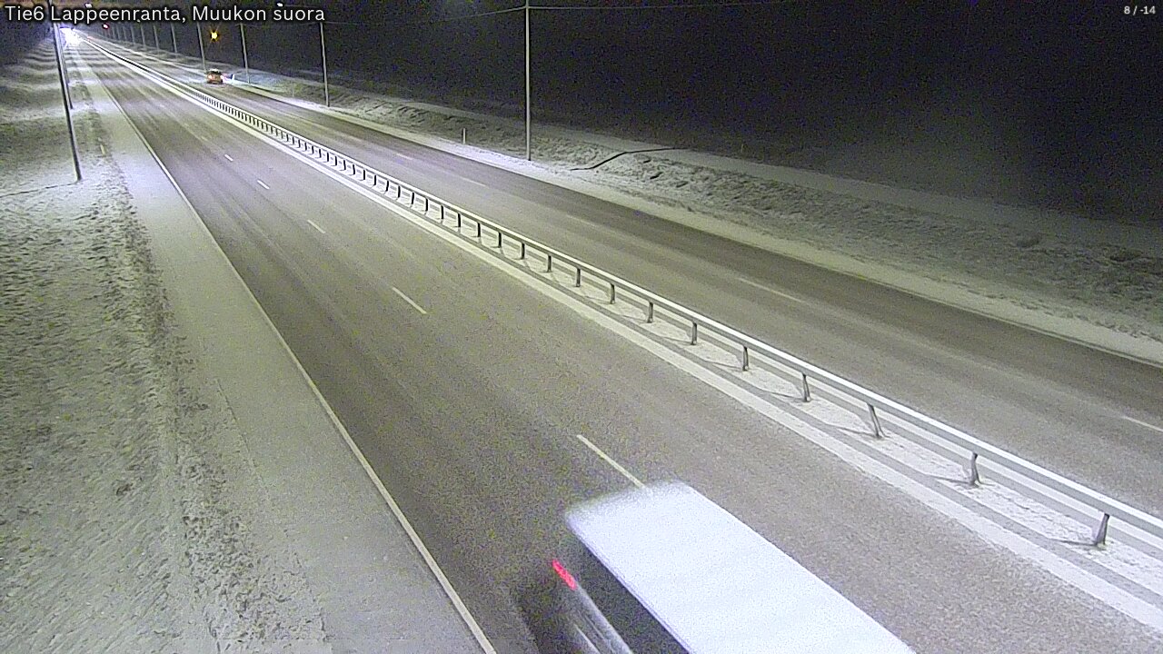 Kelikamerat Kuva Tie 6 Lappeenranta, Muukon suora, Lappeenranta, Etelä-Karjala