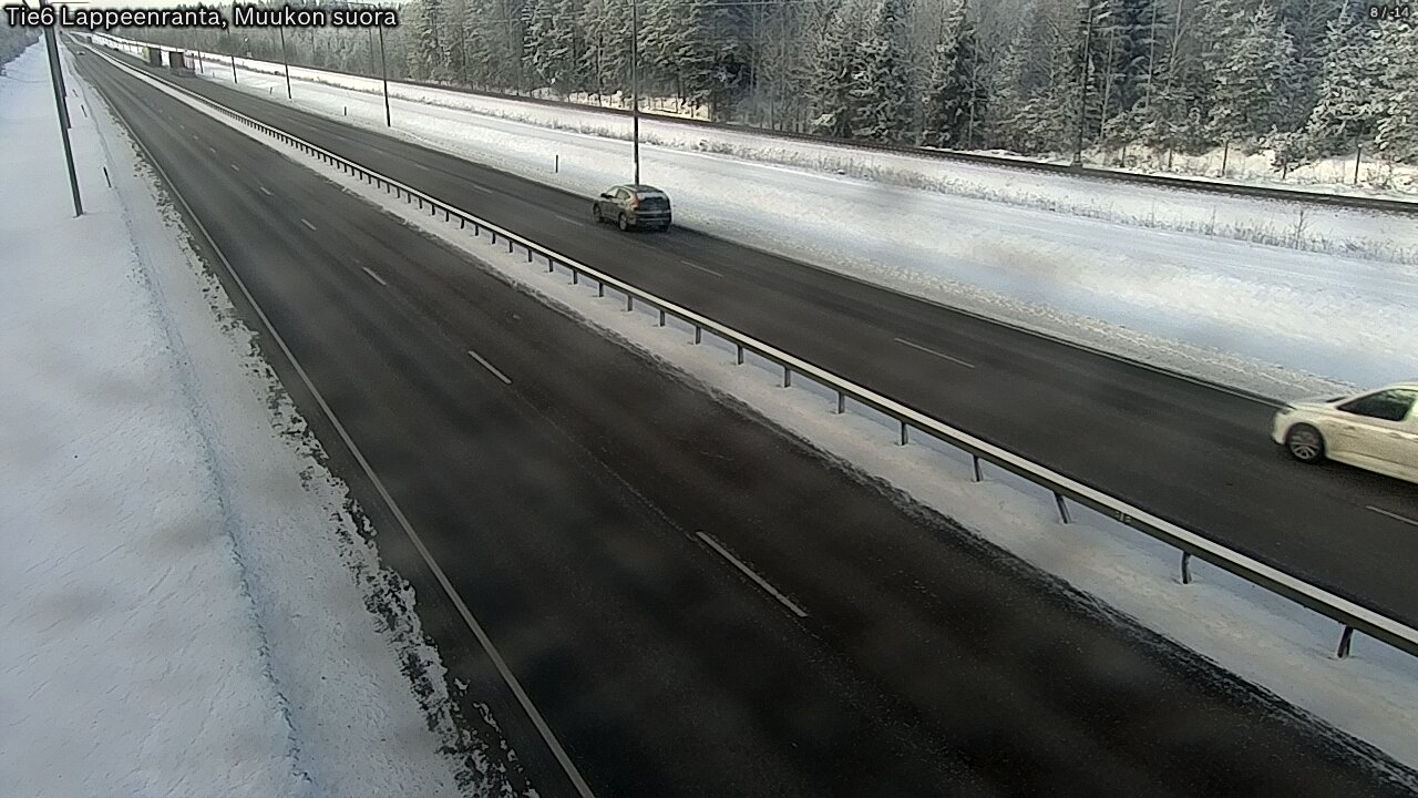 Kelikamerat Kuva Tie 6 Lappeenranta, Muukon suora, Lappeenranta, Etelä-Karjala