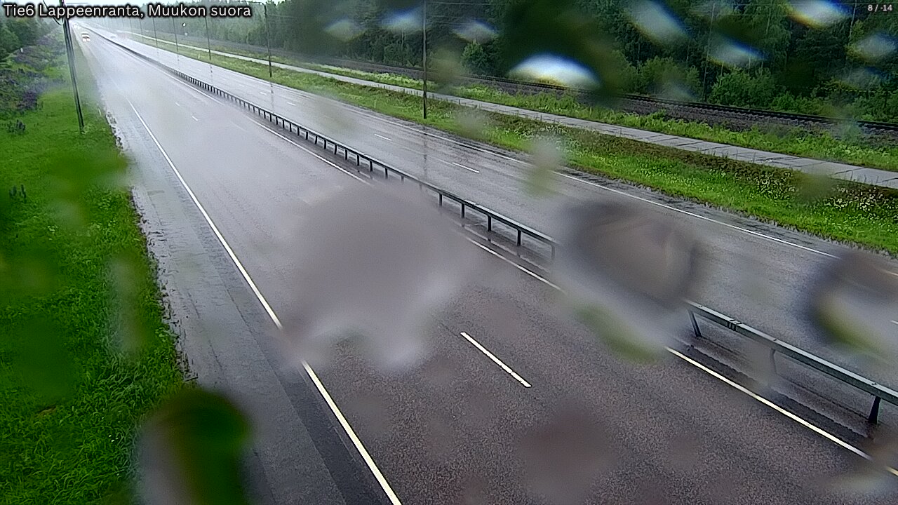Kelikamerat Kuva Tie 6 Lappeenranta, Muukon suora, Lappeenranta, Etelä-Karjala