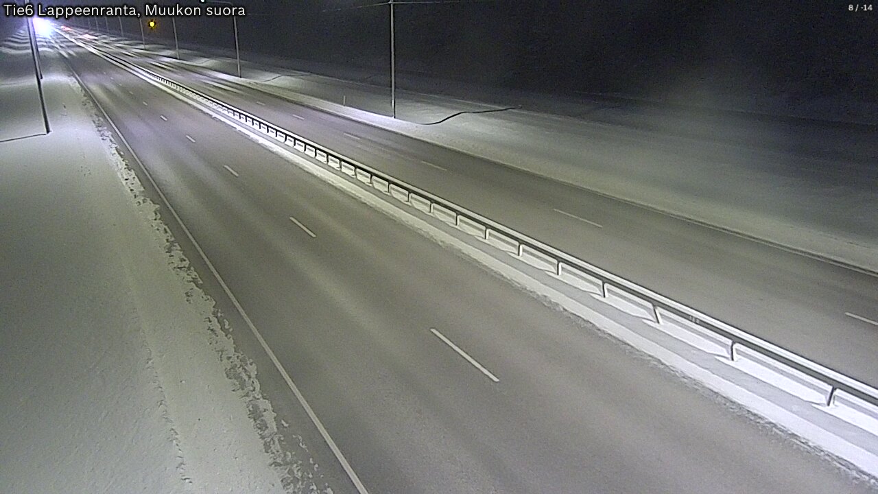 Kelikamerat Kuva Tie 6 Lappeenranta, Muukon suora, Lappeenranta, Etelä-Karjala