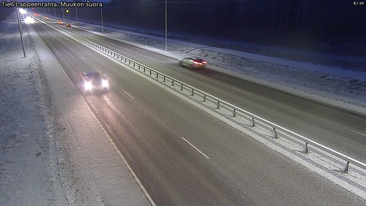 Kelikamerat Kuva Tie 6 Lappeenranta, Muukon suora, Lappeenranta, Etelä-Karjala