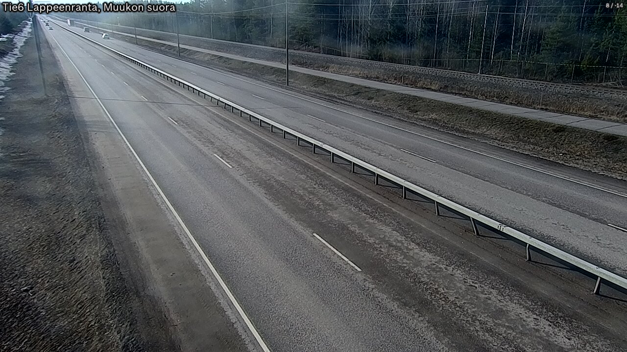 Kelikamerat Kuva Tie 6 Lappeenranta, Muukon suora, Lappeenranta, Etelä-Karjala