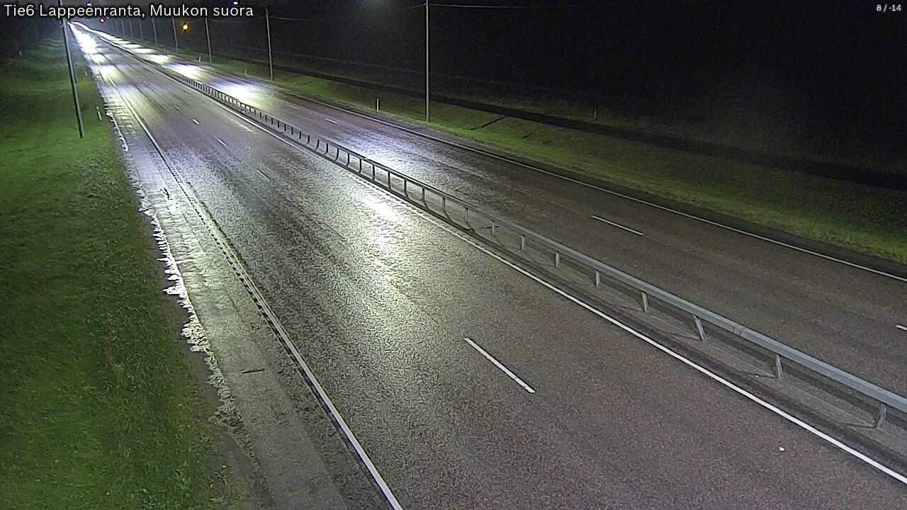 Kelikamerat Kuva Tie 6 Lappeenranta, Muukon suora, Lappeenranta, Etelä-Karjala