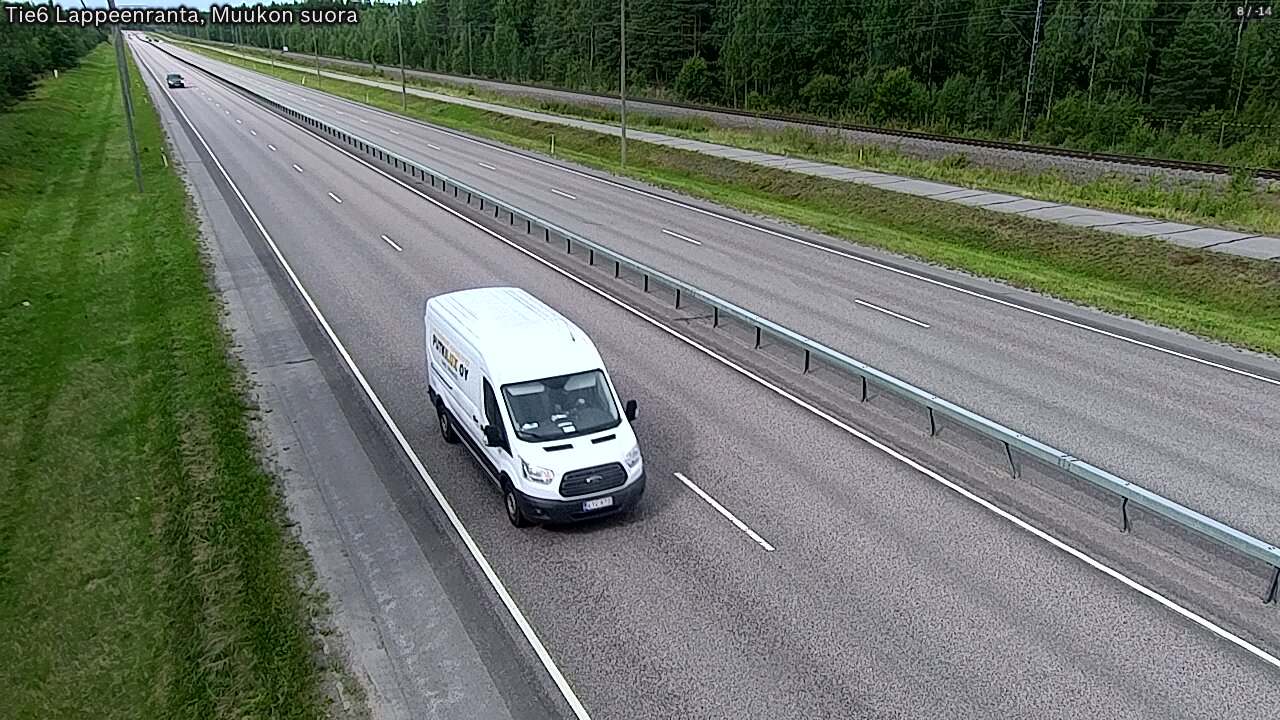 Kelikamerat Kuva Tie 6 Lappeenranta, Muukon suora, Lappeenranta, Etelä-Karjala