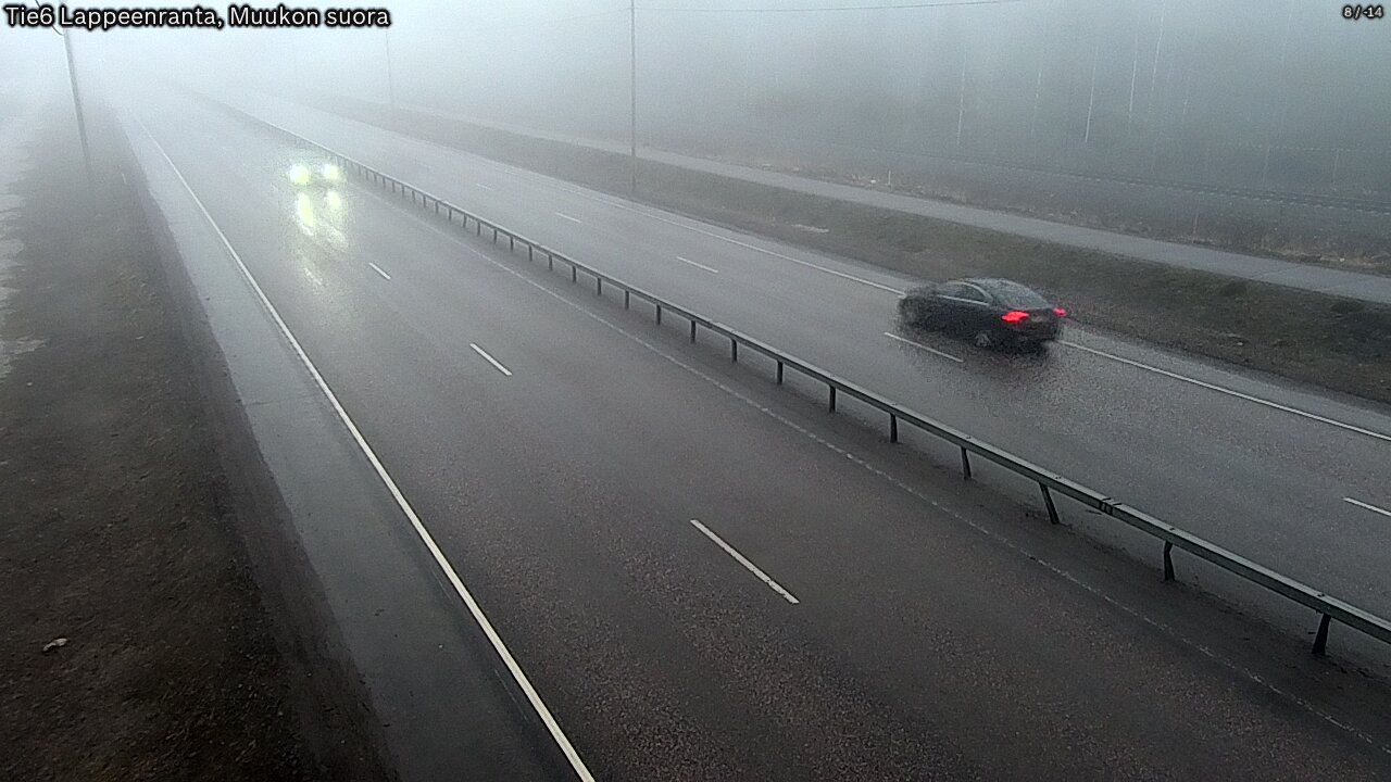 Kelikamerat Kuva Tie 6 Lappeenranta, Muukon suora, Lappeenranta, Etelä-Karjala