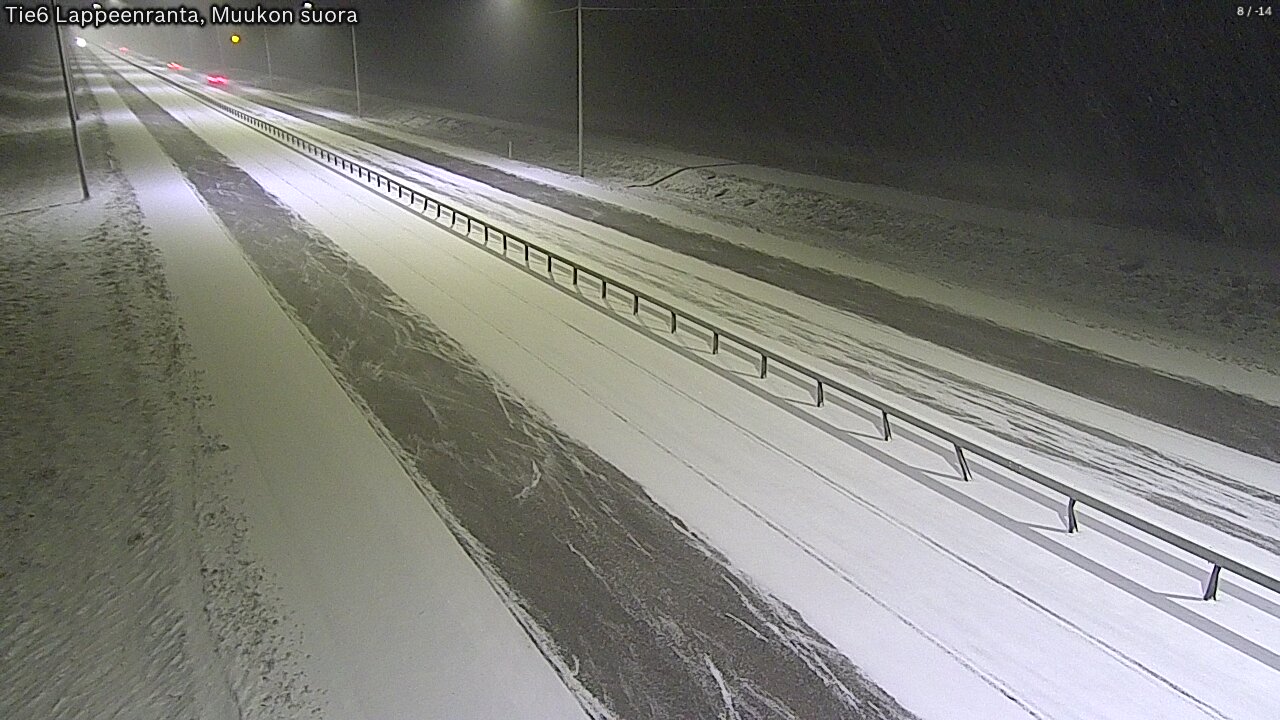 Kelikamerat Kuva Tie 6 Lappeenranta, Muukon suora, Lappeenranta, Etelä-Karjala