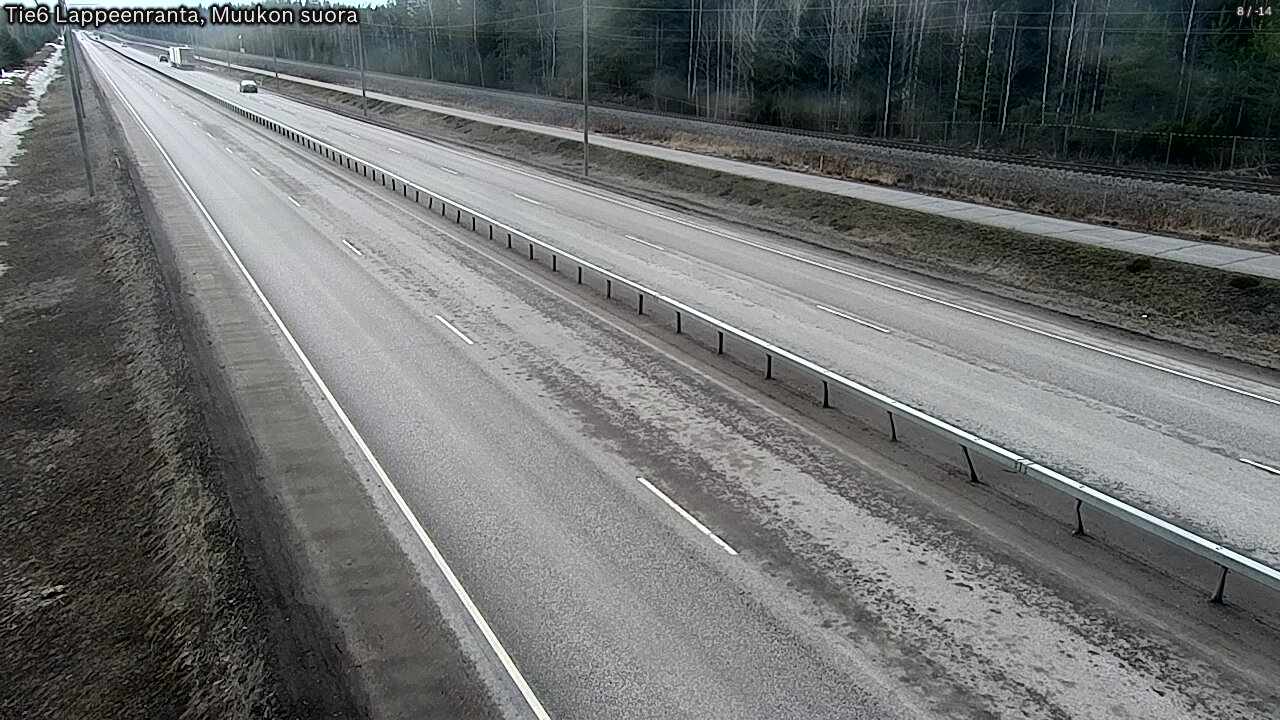 Kelikamerat Kuva Tie 6 Lappeenranta, Muukon suora, Lappeenranta, Etelä-Karjala