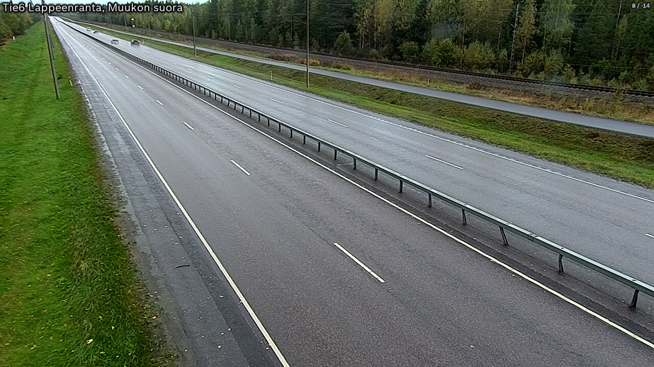 Kelikamerat Kuva Tie 6 Lappeenranta, Muukon suora, Lappeenranta, Etelä-Karjala