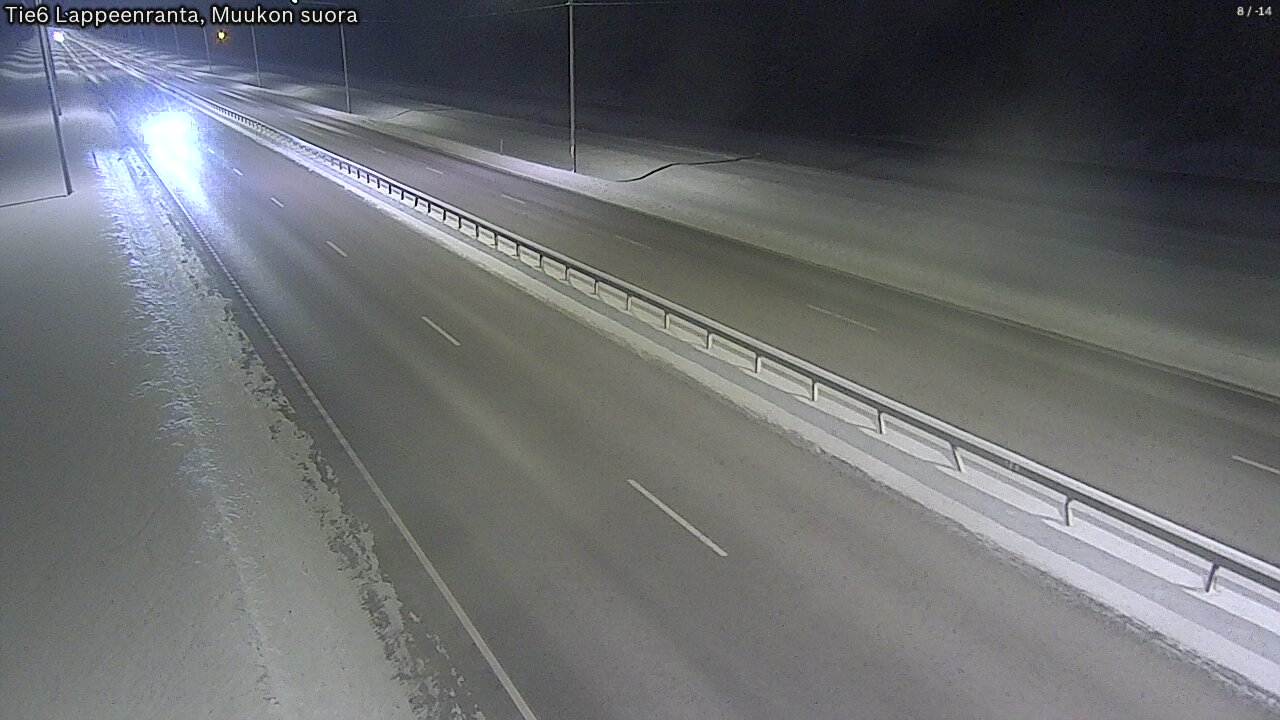 Kelikamerat Kuva Tie 6 Lappeenranta, Muukon suora, Lappeenranta, Etelä-Karjala