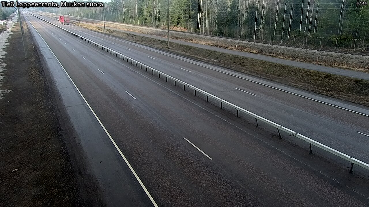 Kelikamerat Kuva Tie 6 Lappeenranta, Muukon suora, Lappeenranta, Etelä-Karjala