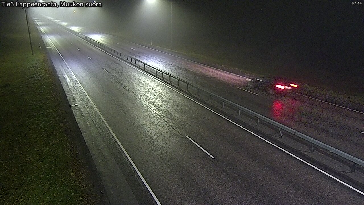 Kelikamerat Kuva Tie 6 Lappeenranta, Muukon suora, Lappeenranta, Etelä-Karjala