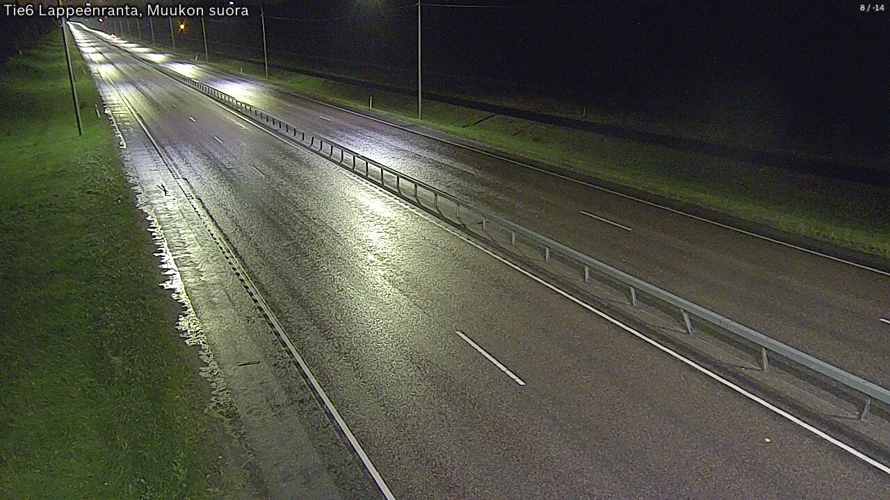 Kelikamerat Kuva Tie 6 Lappeenranta, Muukon suora, Lappeenranta, Etelä-Karjala