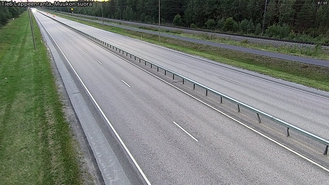 Kelikamerat Kuva Tie 6 Lappeenranta, Muukon suora, Lappeenranta, Etelä-Karjala