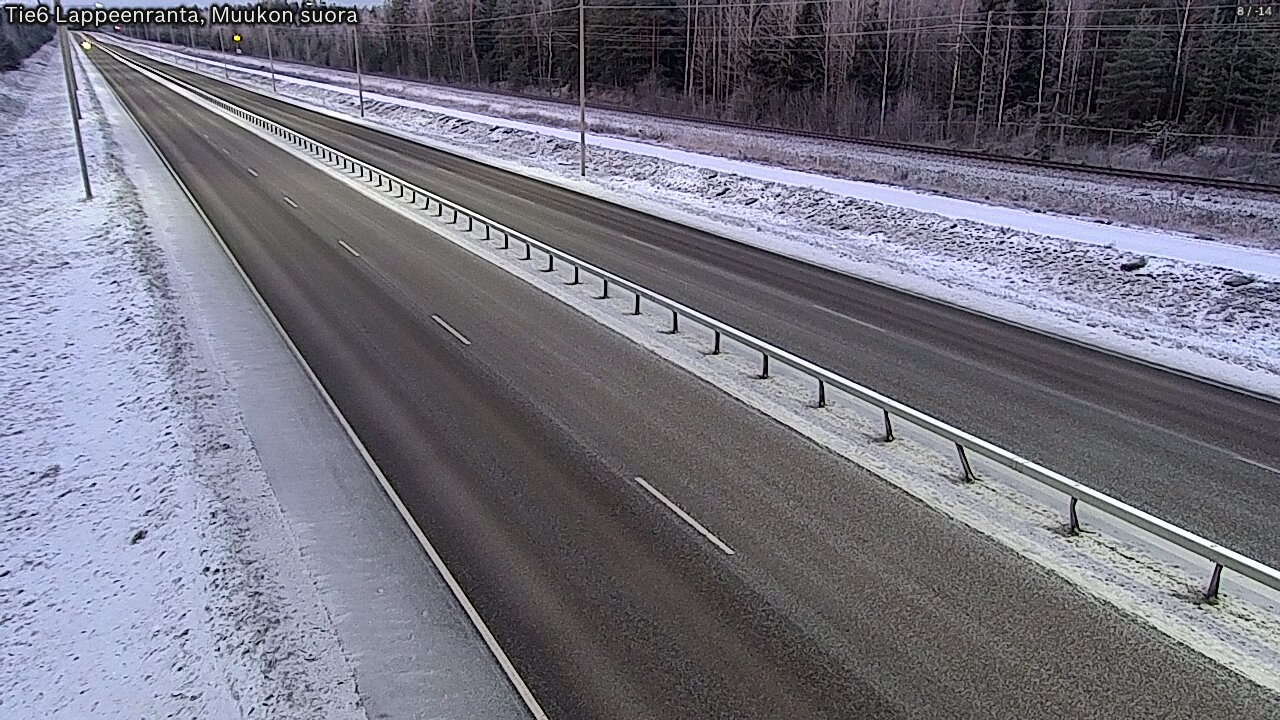 Kelikamerat Kuva Tie 6 Lappeenranta, Muukon suora, Lappeenranta, Etelä-Karjala