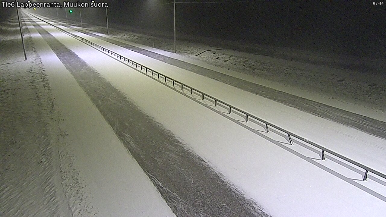 Kelikamerat Kuva Tie 6 Lappeenranta, Muukon suora, Lappeenranta, Etelä-Karjala