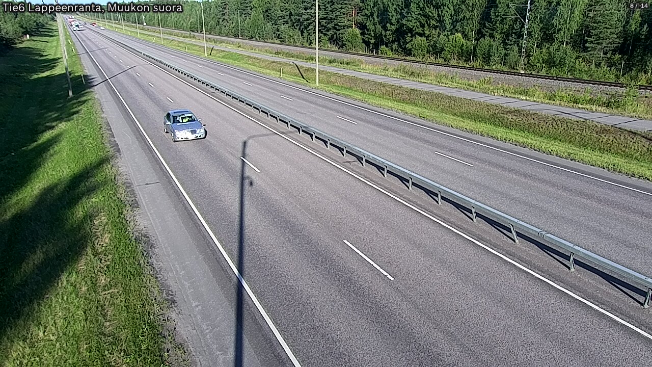 Kelikamerat Kuva Tie 6 Lappeenranta, Muukon suora, Lappeenranta, Etelä-Karjala