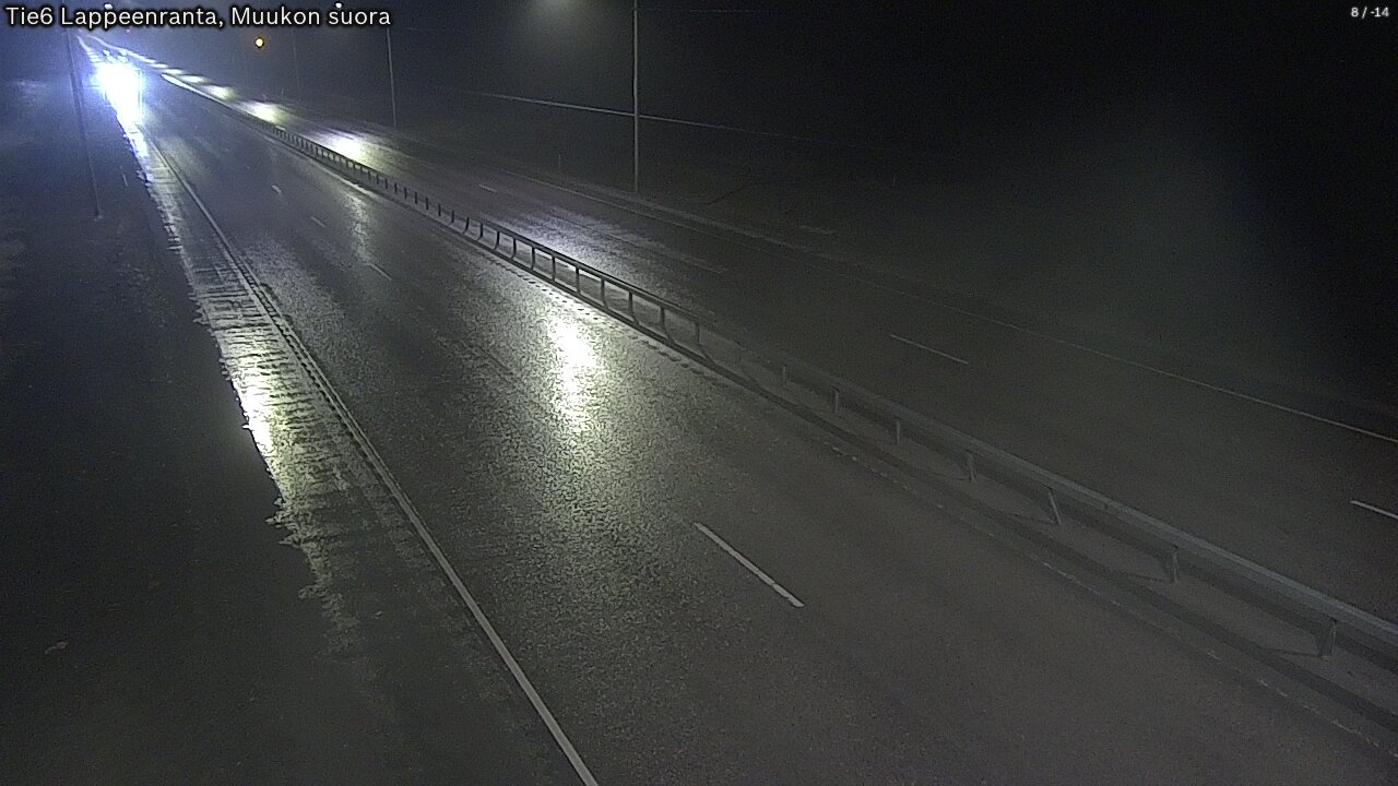 Kelikamerat Kuva Tie 6 Lappeenranta, Muukon suora, Lappeenranta, Etelä-Karjala