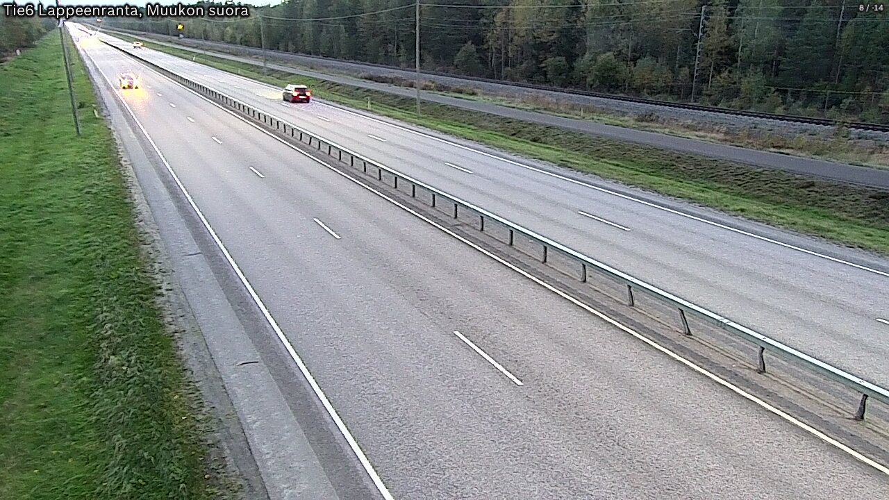 Kelikamerat Kuva Tie 6 Lappeenranta, Muukon suora, Lappeenranta, Etelä-Karjala