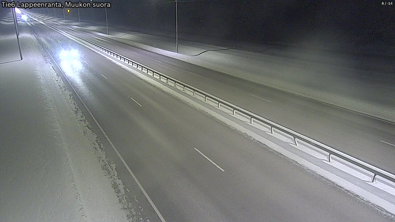 Kelikamerat Kuva Tie 6 Lappeenranta, Muukon suora, Lappeenranta, Etelä-Karjala