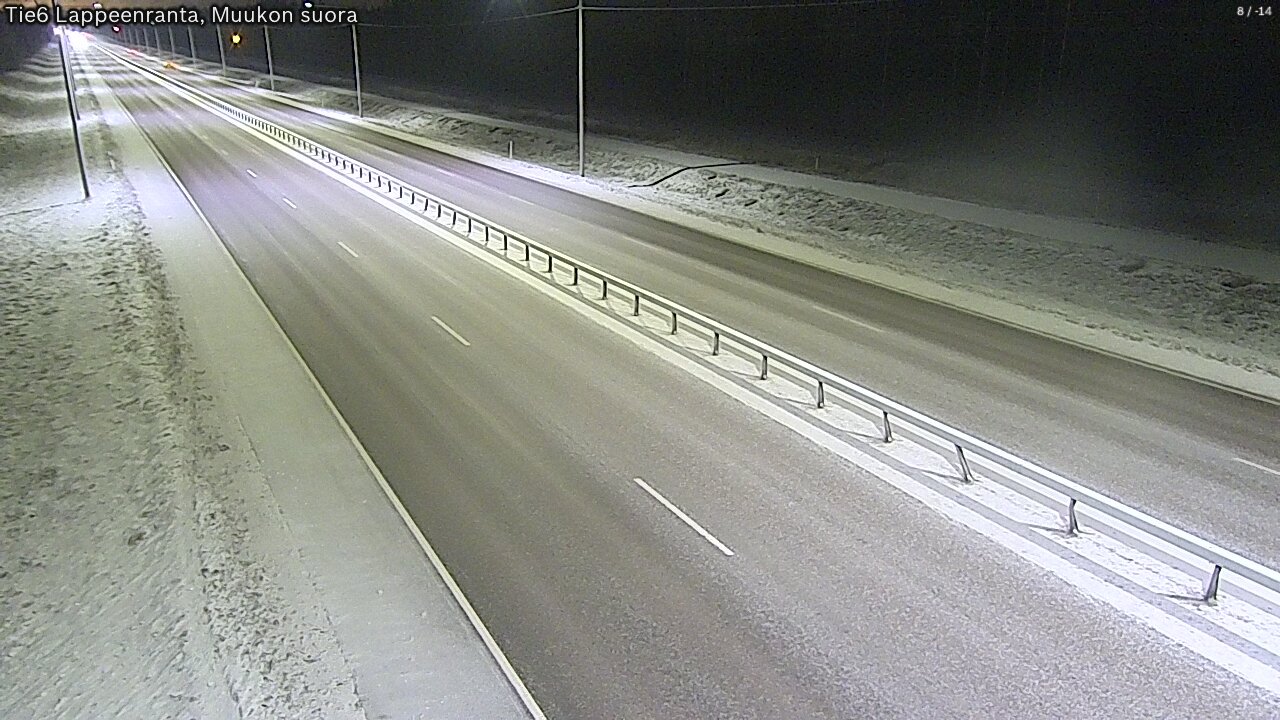 Kelikamerat Kuva Tie 6 Lappeenranta, Muukon suora, Lappeenranta, Etelä-Karjala