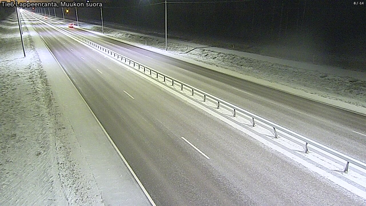 Kelikamerat Kuva Tie 6 Lappeenranta, Muukon suora, Lappeenranta, Etelä-Karjala