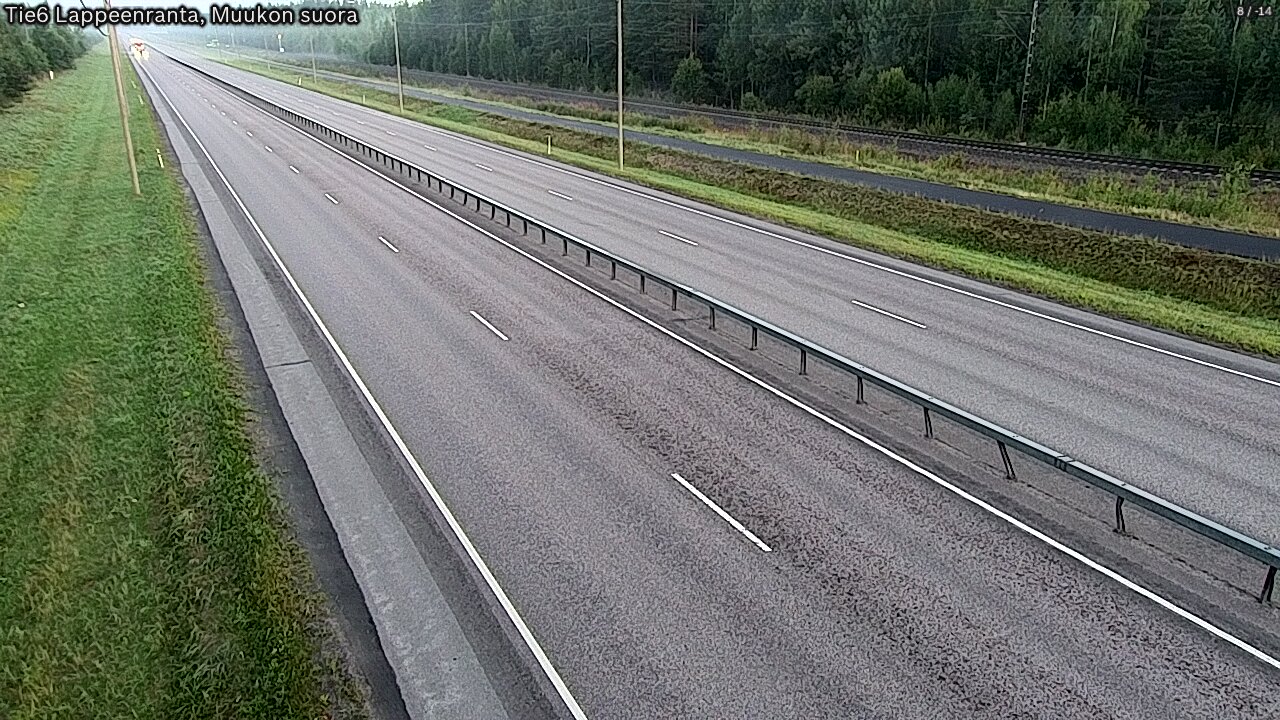 Kelikamerat Kuva Tie 6 Lappeenranta, Muukon suora, Lappeenranta, Etelä-Karjala