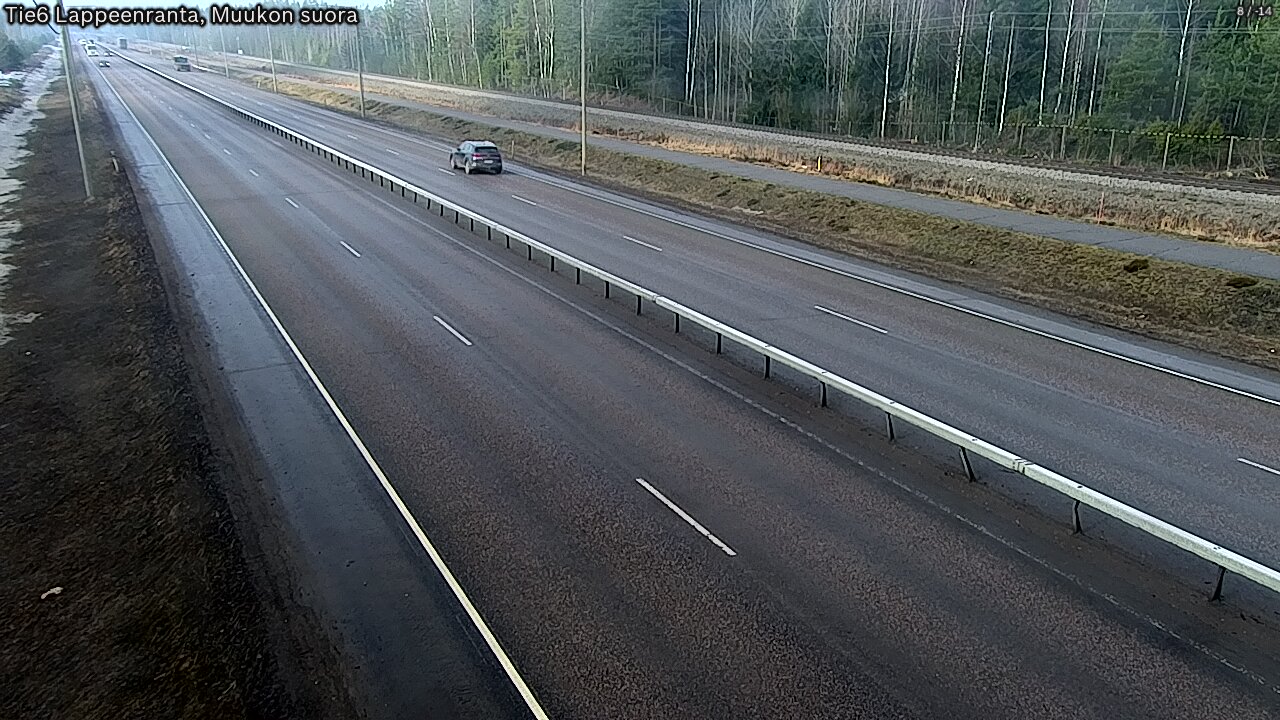 Kelikamerat Kuva Tie 6 Lappeenranta, Muukon suora, Lappeenranta, Etelä-Karjala