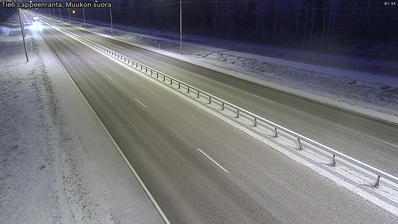 Kelikamerat Kuva Tie 6 Lappeenranta, Muukon suora, Lappeenranta, Etelä-Karjala