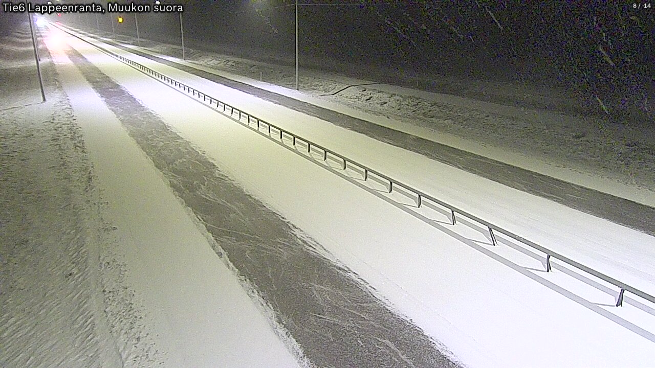 Kelikamerat Kuva Tie 6 Lappeenranta, Muukon suora, Lappeenranta, Etelä-Karjala