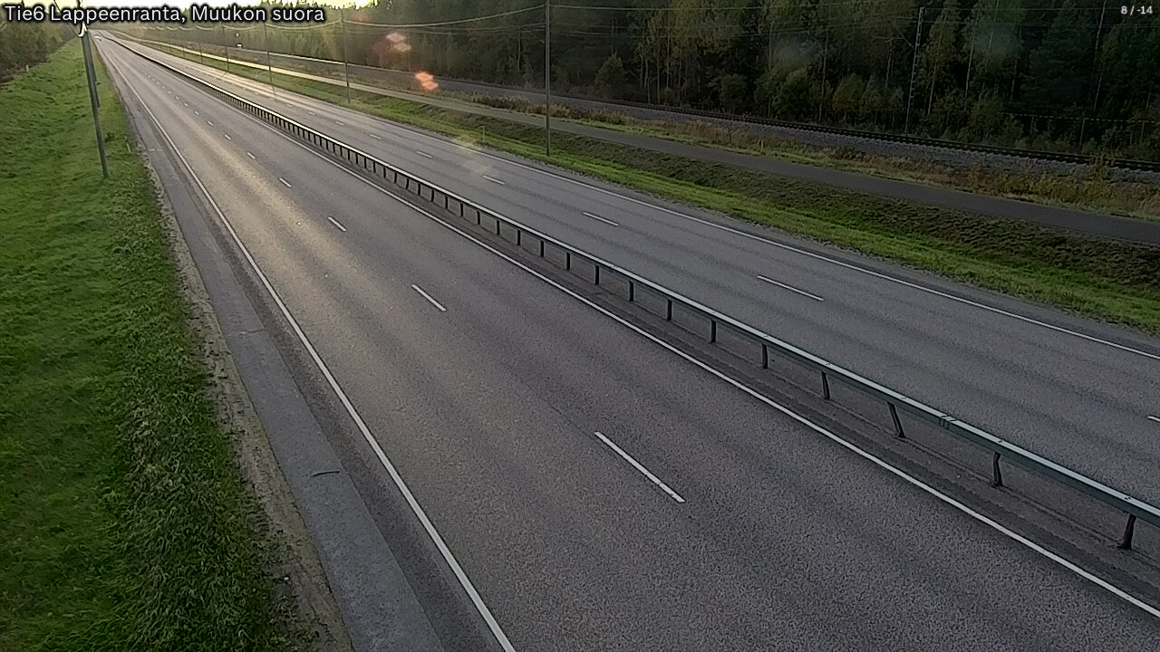 Kelikamerat Kuva Tie 6 Lappeenranta, Muukon suora, Lappeenranta, Etelä-Karjala