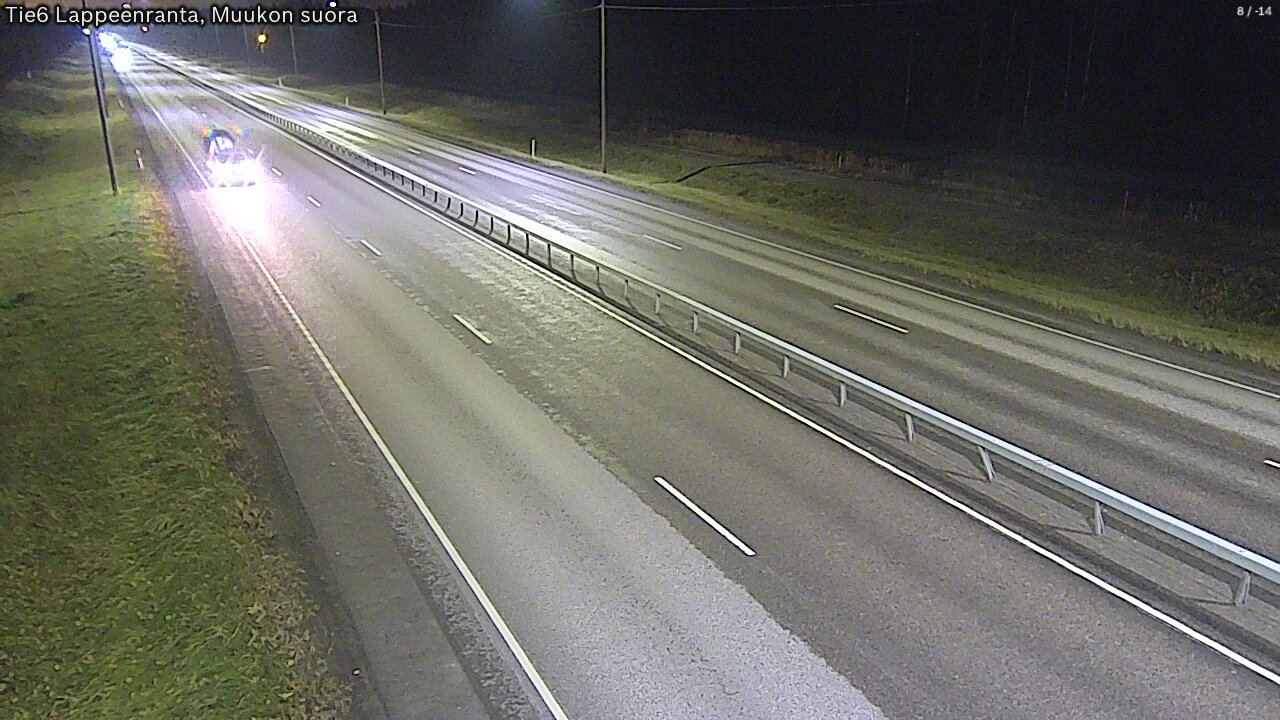 Weather Camera Image Tie 6 Villmanstrand, Muukko rakan, Lappeenranta, Etelä-Karjala