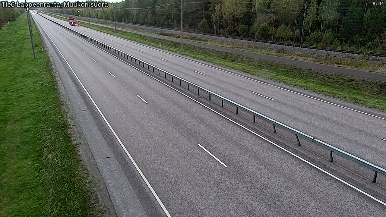 Kelikamerat Kuva Tie 6 Lappeenranta, Muukon suora, Lappeenranta, Etelä-Karjala